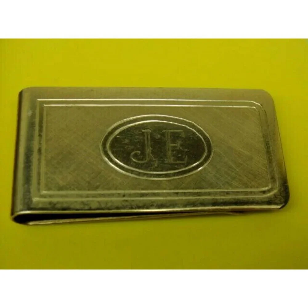 Money Clip Monogramed 